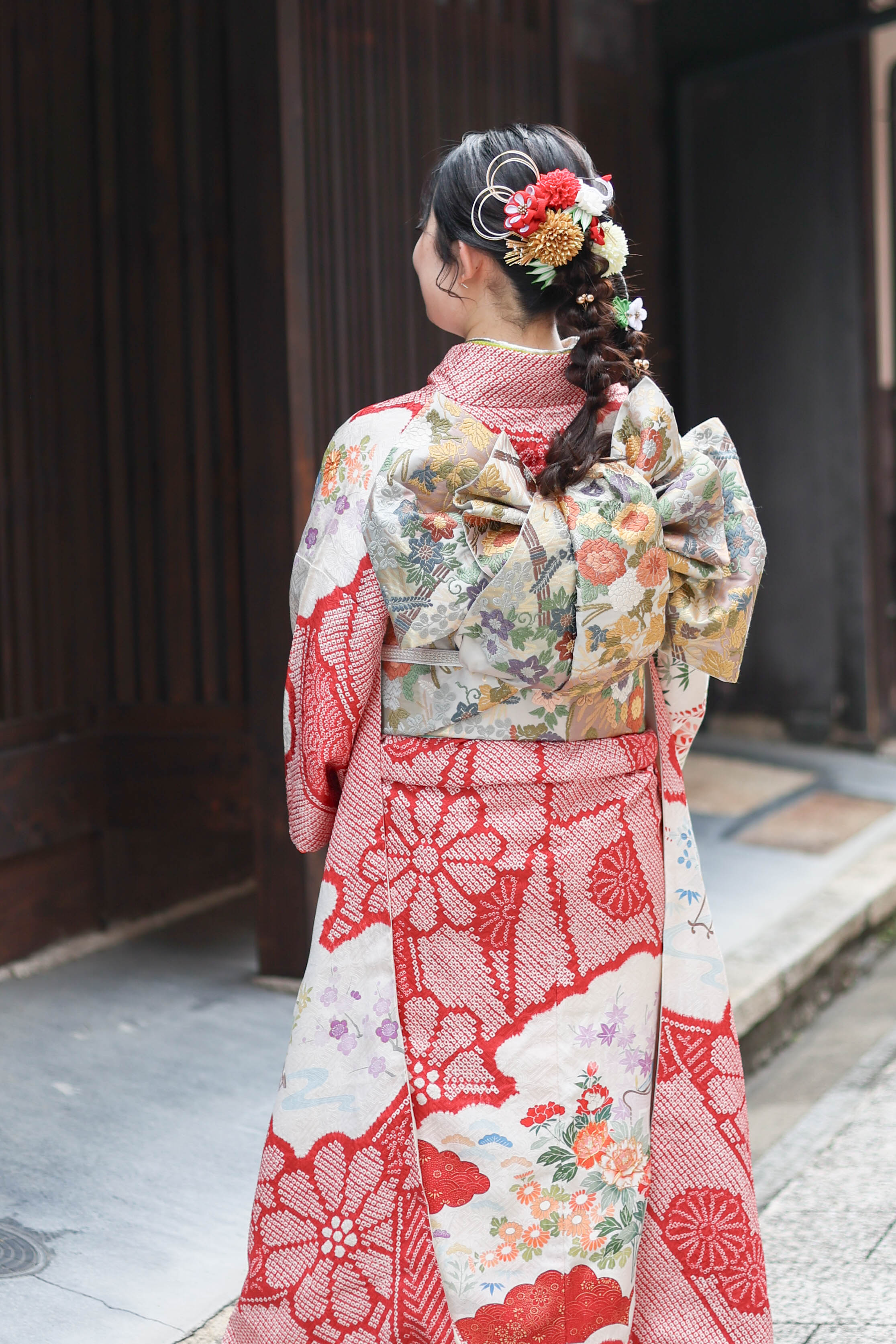 販売】花簪と松竹梅｜京都の成人式振袖・卒業式袴レンタル シュ