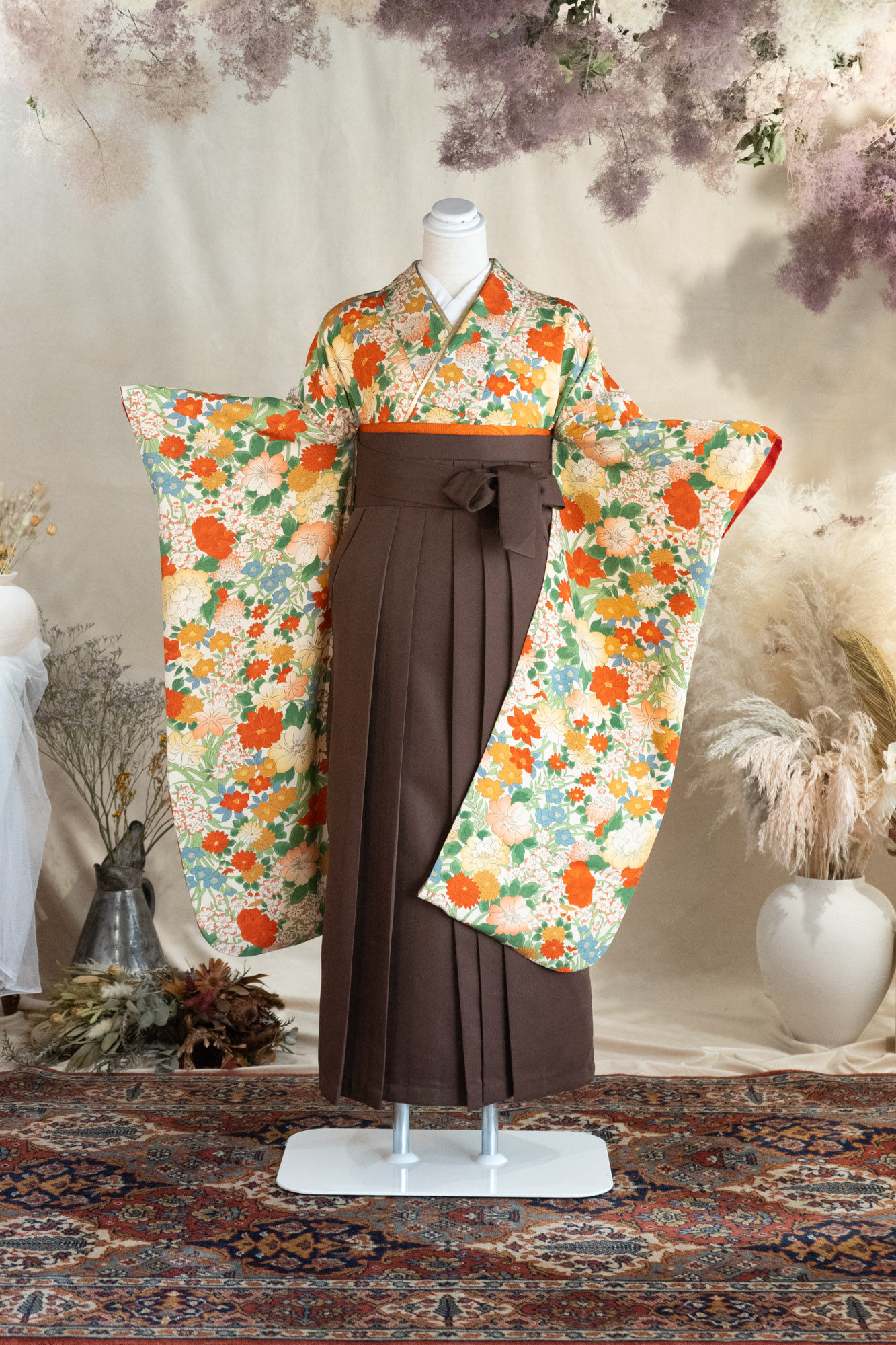 橙総花尽くし