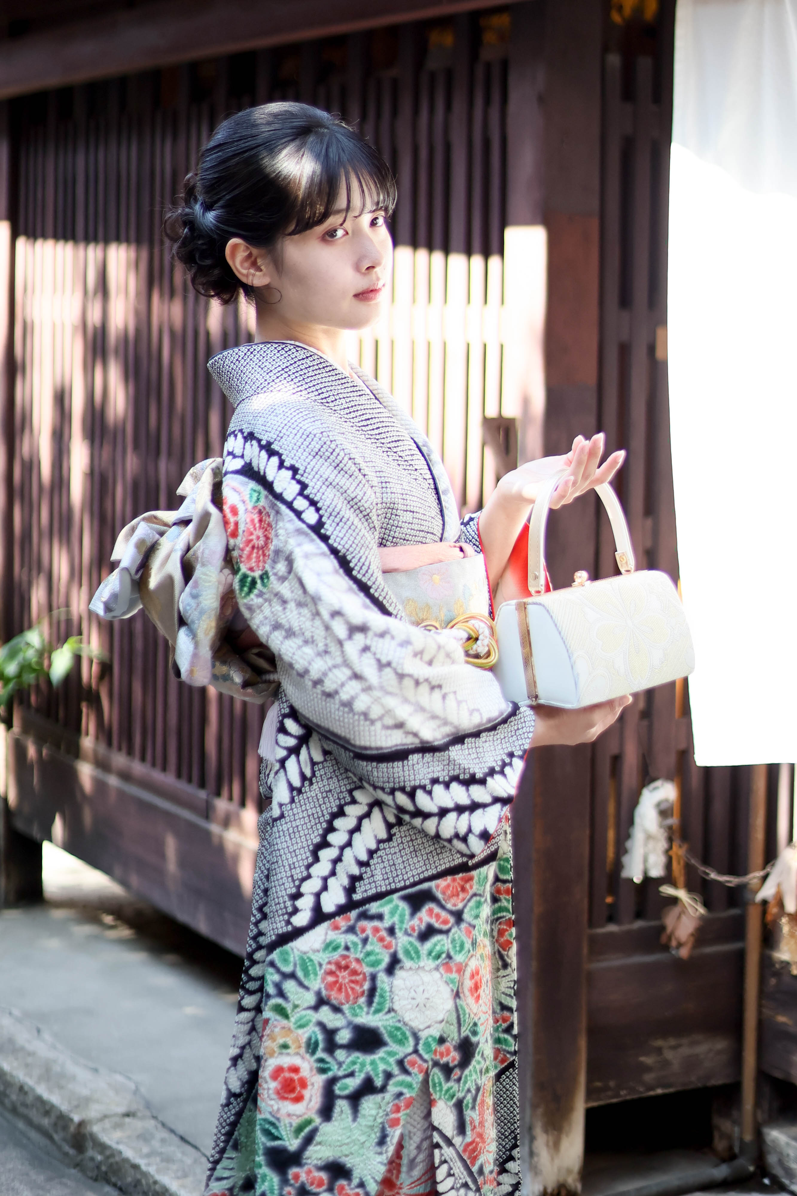 鹿の子絞りと辻が花｜京都の成人式振袖・卒業式袴レンタル シュハリス
